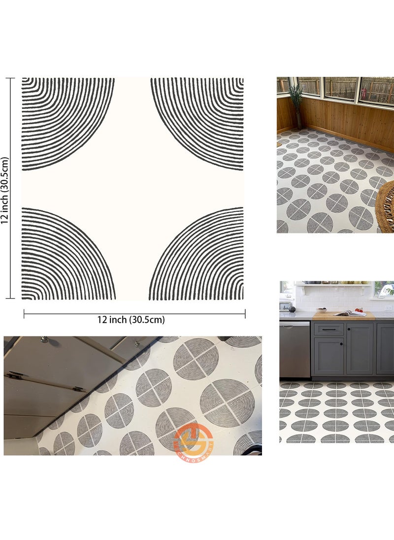 Technosmart 1PCS 30CM×30CM Self Adhesive Lvt Floor and Wall Covering Kitchen Bathroom Tile Sticker  - Image 5