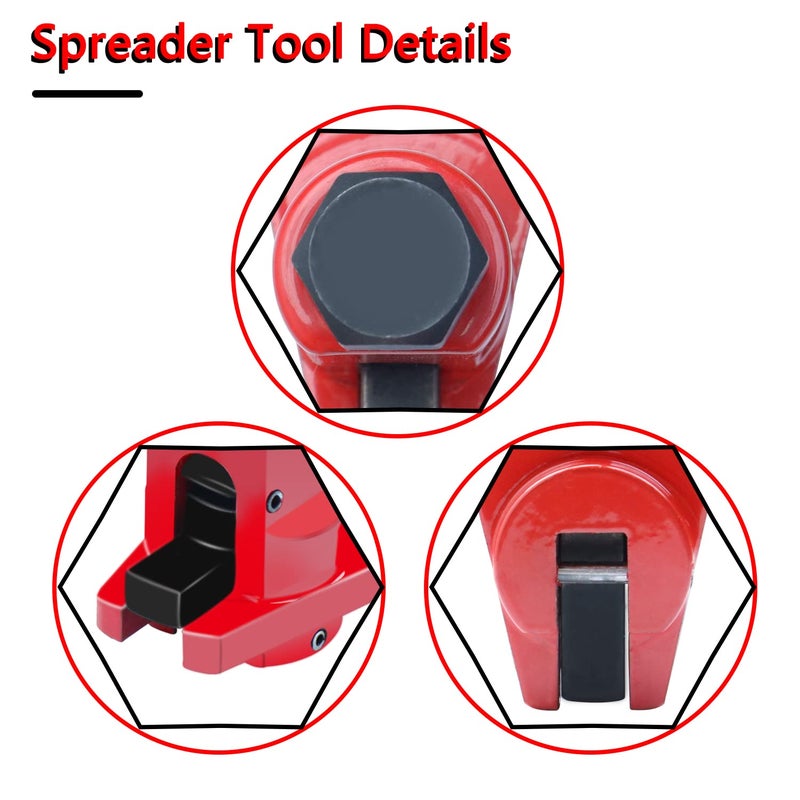 Automotive shock absorber claw separator lower support arm ball joint disassembly and installation general tool shock absorber claw expander - Image 4