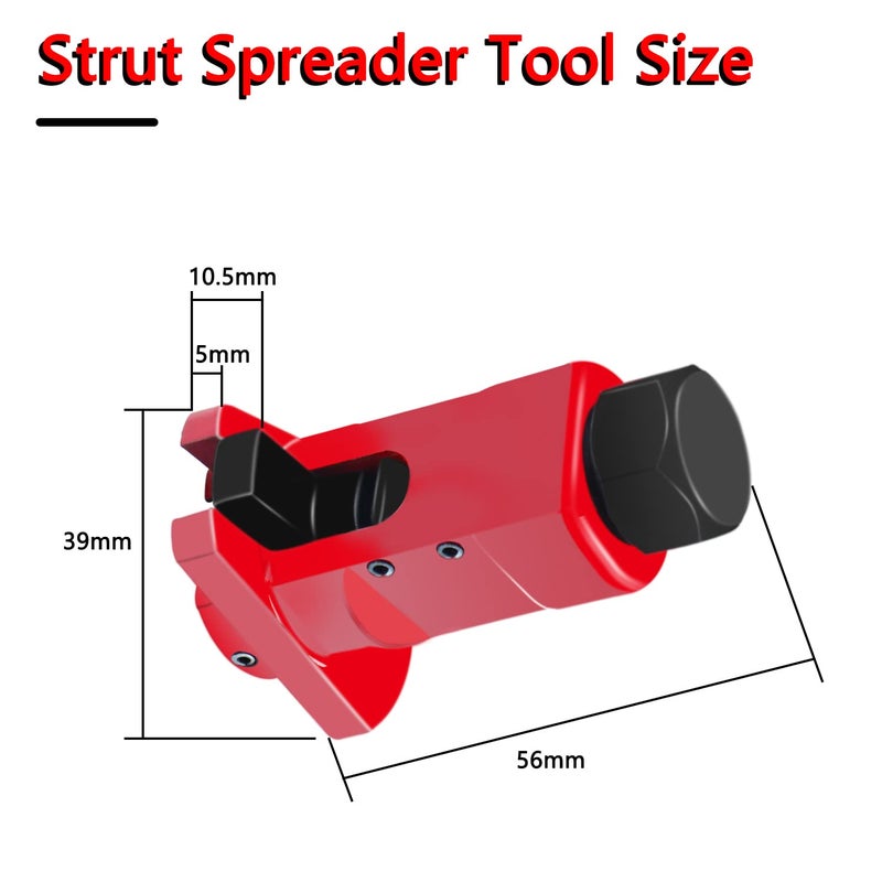 Automotive shock absorber claw separator lower support arm ball joint disassembly and installation general tool shock absorber claw expander - Image 2