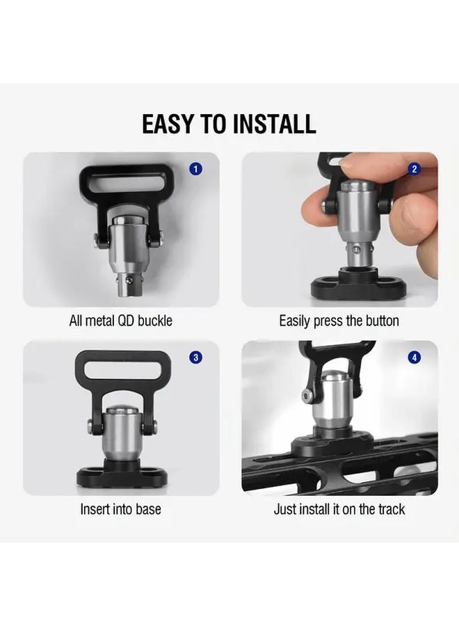 Stainless Steel QD Hanging Strap Swivel Hook 1pc - Image 5