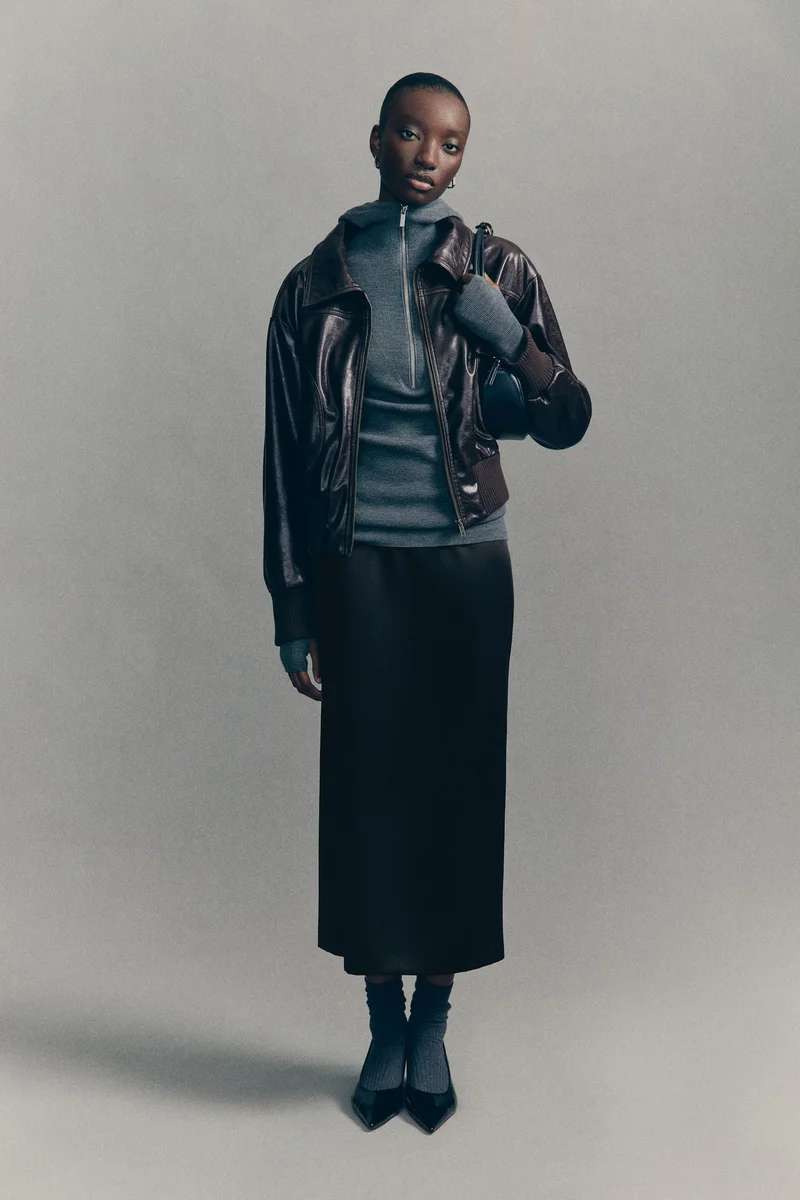 H&M Long pencil skirt