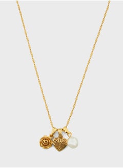 ELLA 3 Mix Pack Rose Pendant With Chain Necklace  - Image 2