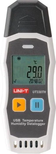 United4 Unit Ut 330TH USB Temperature and Humidity Data Logger Measuring Instrument