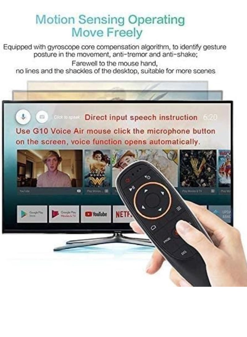 Gyro Sensor Smart Remote Control Voice Control Wireless Air Mouse 2.4G RF with Microphone  - Image 4