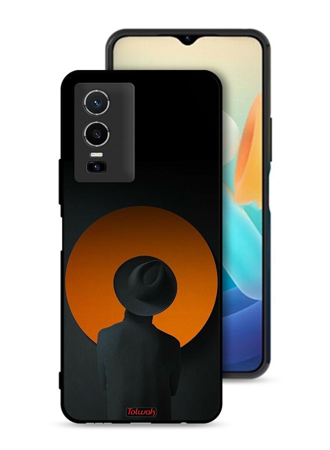 Tolwak Vivo Y76 5G Protective Case Cover Hat Boy Art - Image 1
