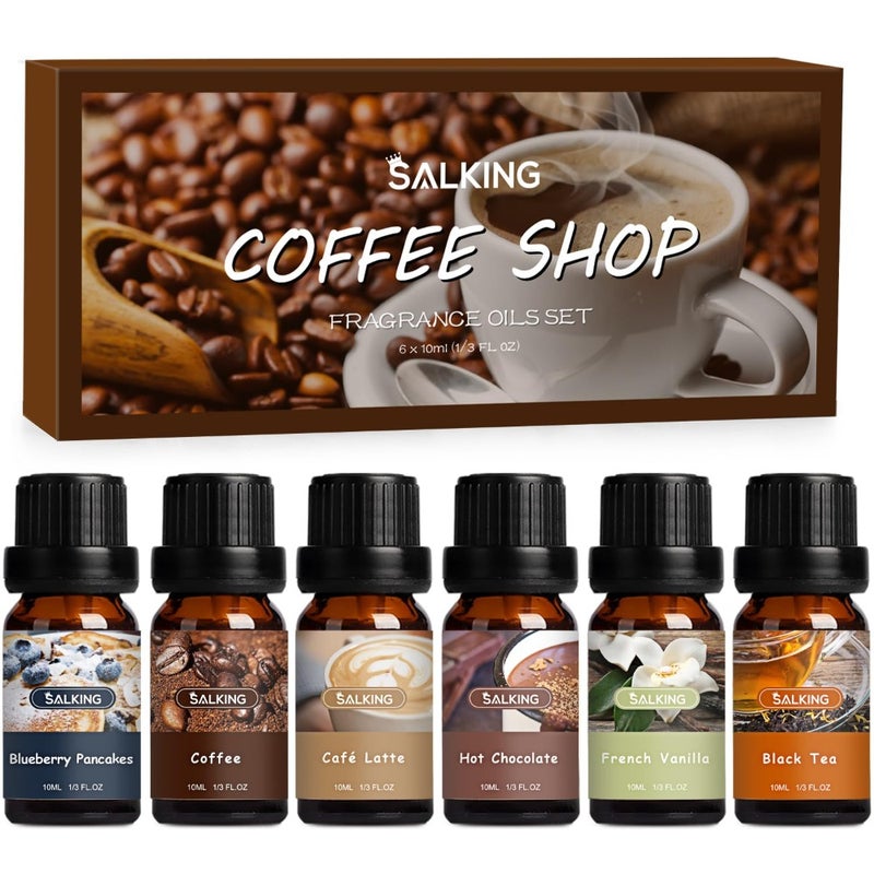 Fragrance Oil Soap and Candle Making Santal My Way Day Dream Secret Desires White Tea 6-Count Scented Diffuser Oil Set
