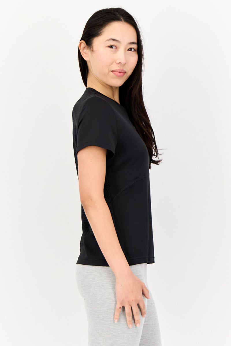 Reebok Women Sportswear Fit Training T-shirt, Black  - Image 2