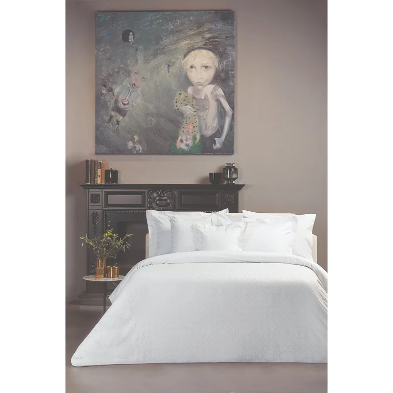 DWELL Va Aurora 4pc King Duvet Cover Set