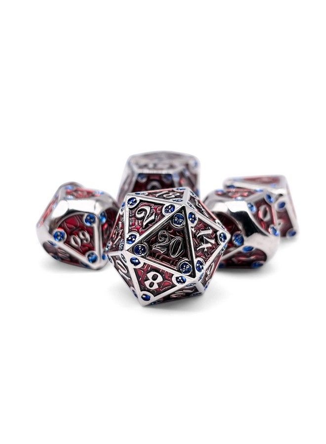 Norse Foundry Vampiric Corruption Dungeon Delve Set Of 7 Metal Dice - Image 1