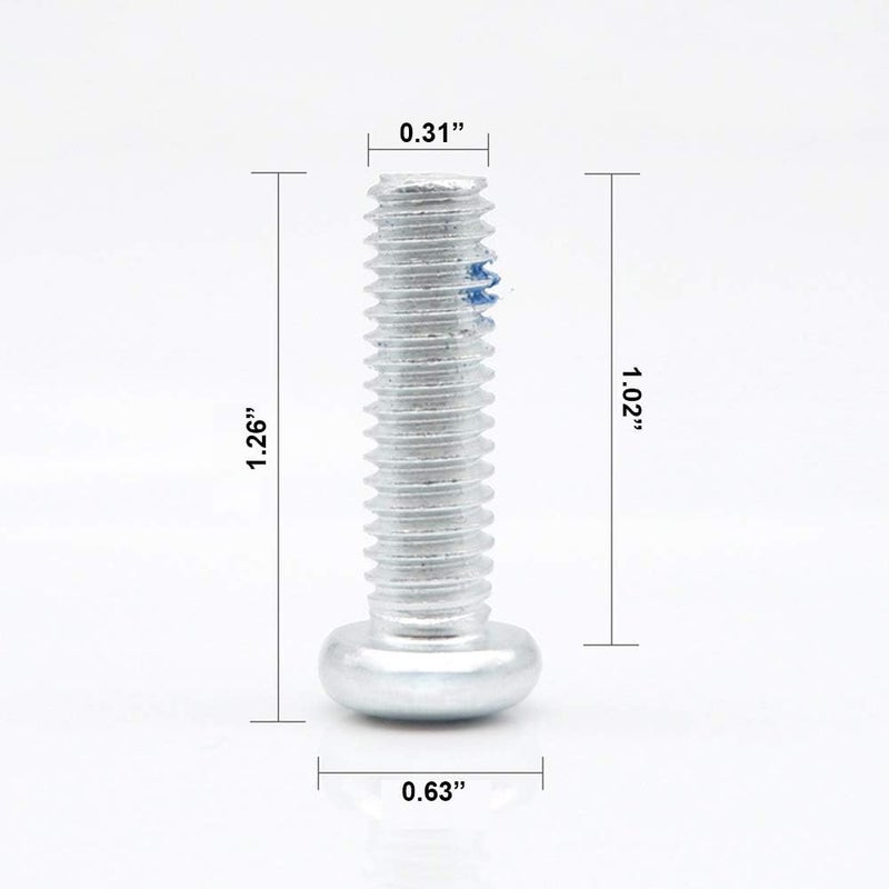 VNAKER PU Rubber Roller Skate Toe Stoppers 1 Pair with Screws - Image 4