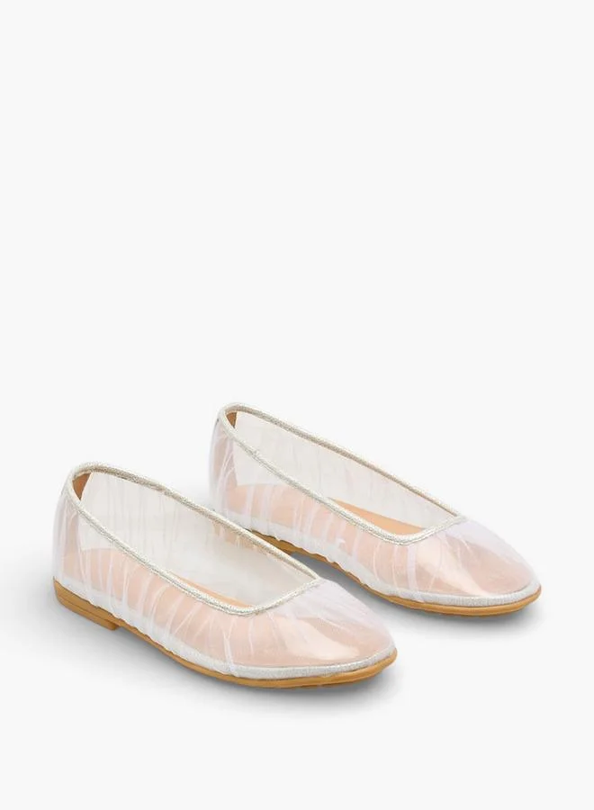 Celeste Girls Mesh Ballerina Shoes
