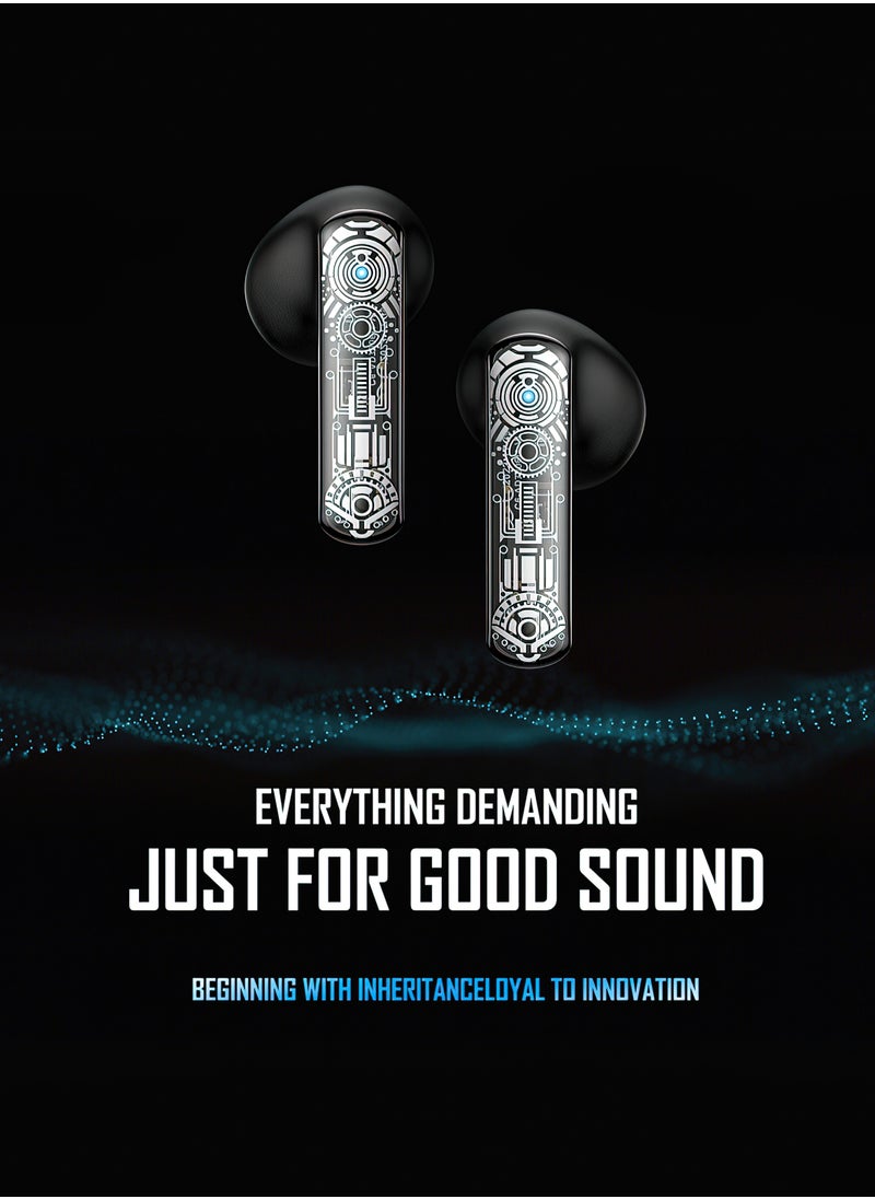 onikuma - TWS T1 True Wireless Bluetooth Music Esports Low Latency Gaming Headset - Image 1