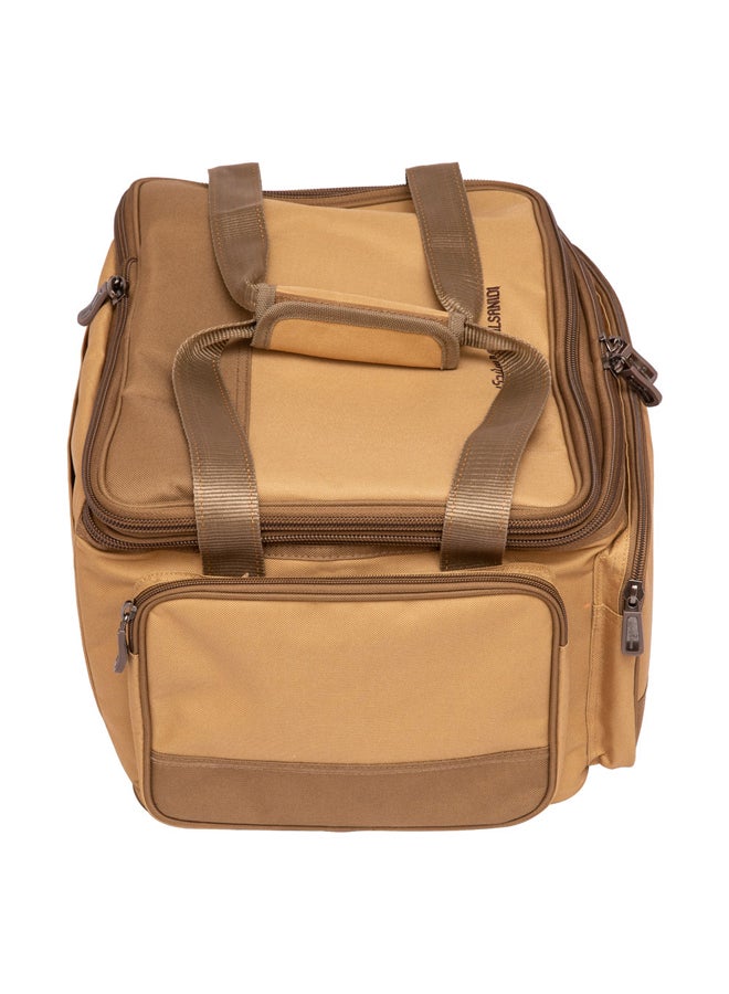 السنيدي شنطة عزبة الدهناء للرحلات، شنطة كشتات، كاكي، مقاس 45*31*26سم - Image 3