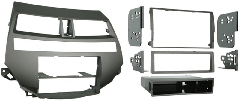 Metra 99-7875T Single/Double DIN Installation Kit for 2008-2009 Honda Accord Vehicles with Dual Zone Climate Control, Taupe - Image 5