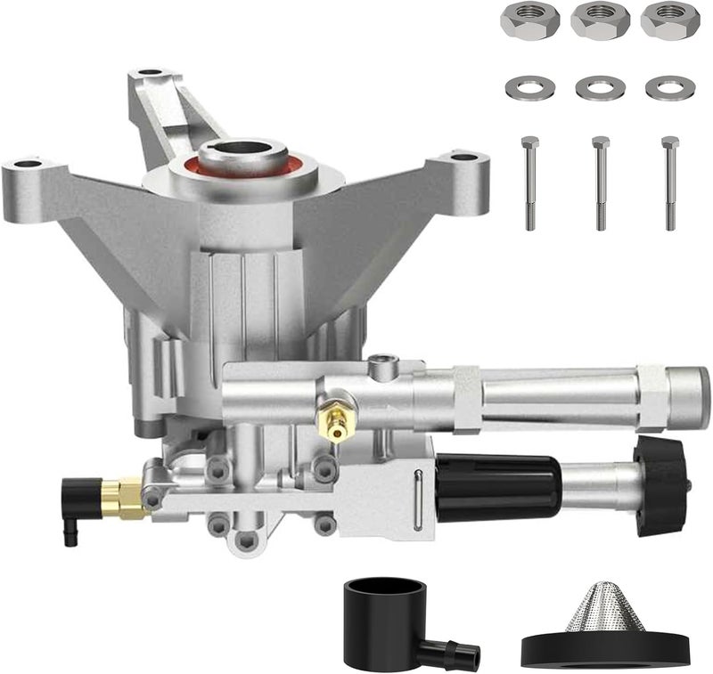 AgiiMan 7/8" Shaft Vertical Pressure Washer Pump Head, Max 2940PSI Replacement Power Washer Pump, Compatible with Craftman, Honda GC160 GC190, Homelite, Troybilt, Ryobi, RMV25G30D-EZ, SRMW22G26-EZ - Image 1