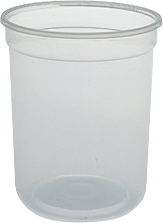 Solo MN16-0100 16 oz Translucent Polypro Plastic Deli Container (Case of 500) - Image 2