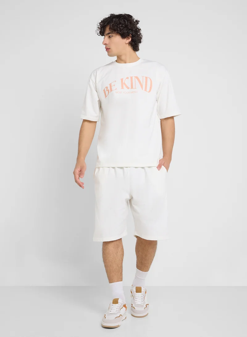 Seventy Five Graphic T-Shirts And Shorts Sets