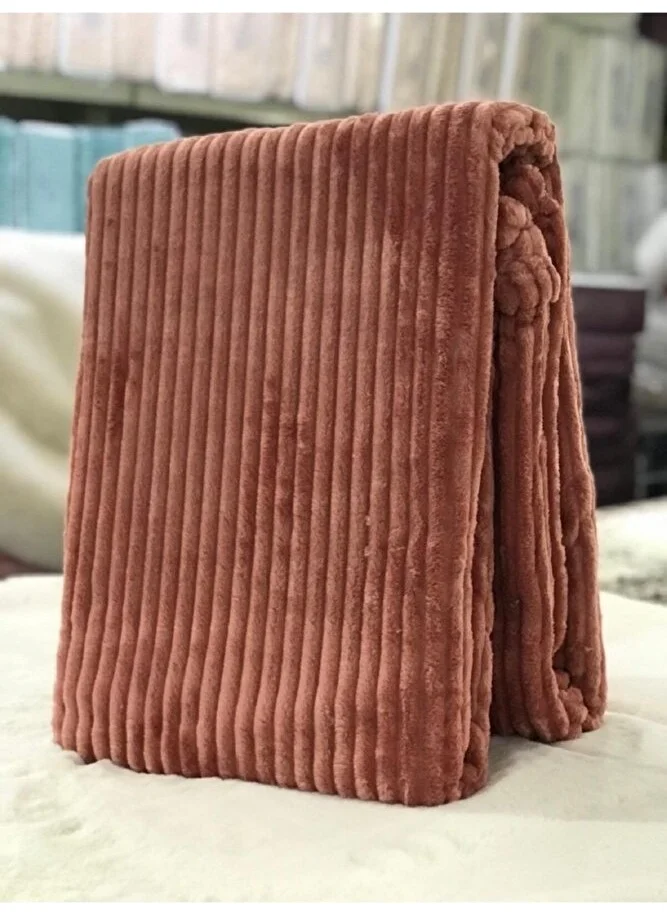Aksu Ipeksoft Corded Double Blanket - Tile