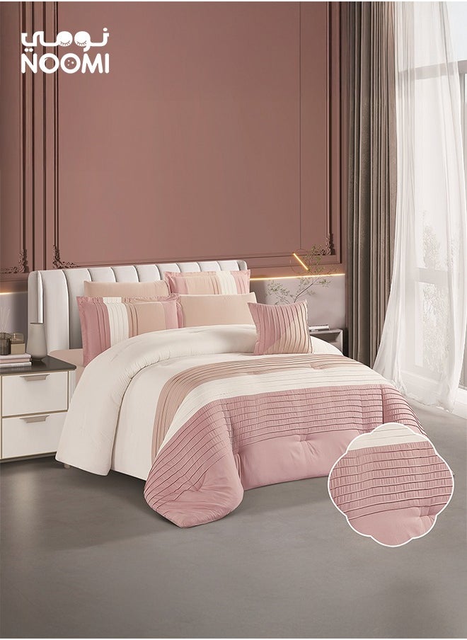 Noomi - lunar microfiber double bedspread 8pcs - Image 1