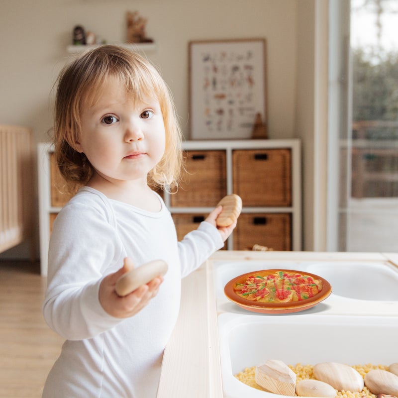 Simulated Pizza Model Fake Food Model Display Pizza Decoration Kitchen Fake Food Decor - Image 4