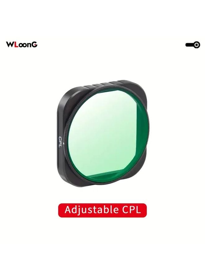Insta360 Ace Pro 2 ND Filter Set With Adjustable CPL ND8 ND16 ND32 ND64 UV HD Optical Glass - Image 1