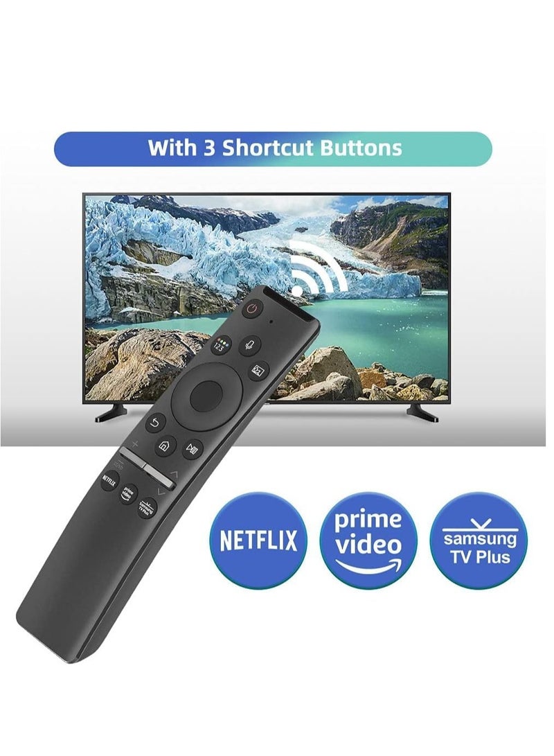 ELTRAZONE Universal Voice Remote Control for Samsung TV Remote All Samsung LED QLED UHD SUHD HDR LCD HDTV 4K 3D Curved Smart TVs, with Shortcut Buttons for Netflix, Prime Video, Samsung Plus - Image 4