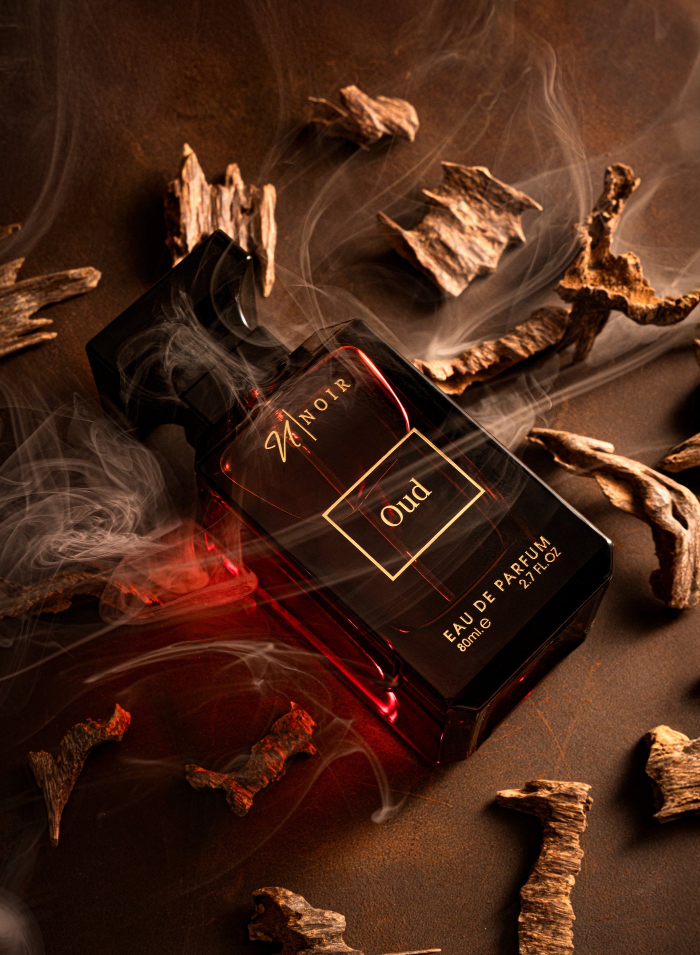 noir Oud EDP Perfume for Men, Deep Oud & Amber Blend with Spices and Rose, Long Lasting Men's Perfume 80ml 80ml image 2