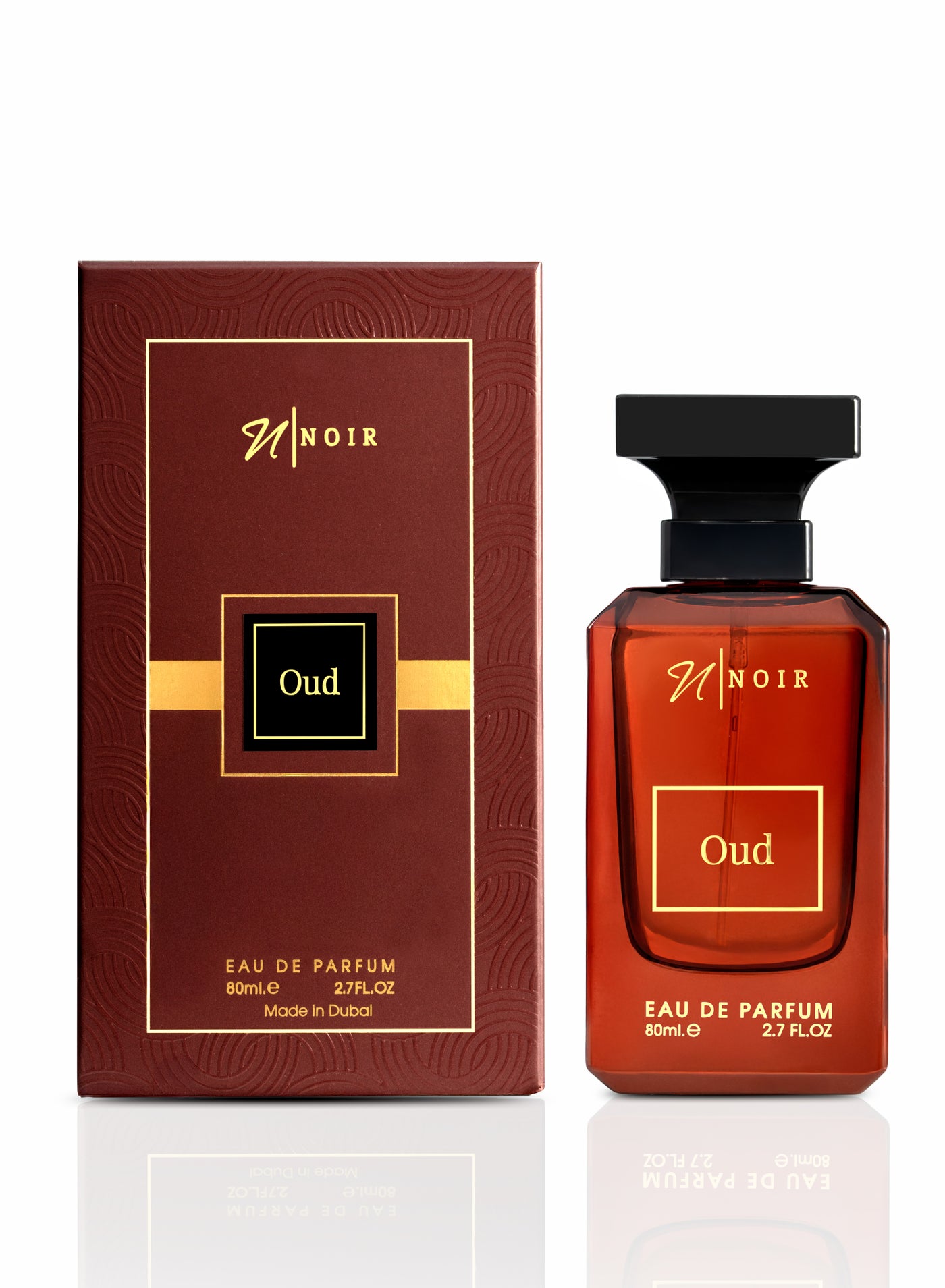 noir Oud EDP Perfume for Men, Deep Oud & Amber Blend with Spices and Rose, Long Lasting Men's Perfume 80ml 80ml image 6