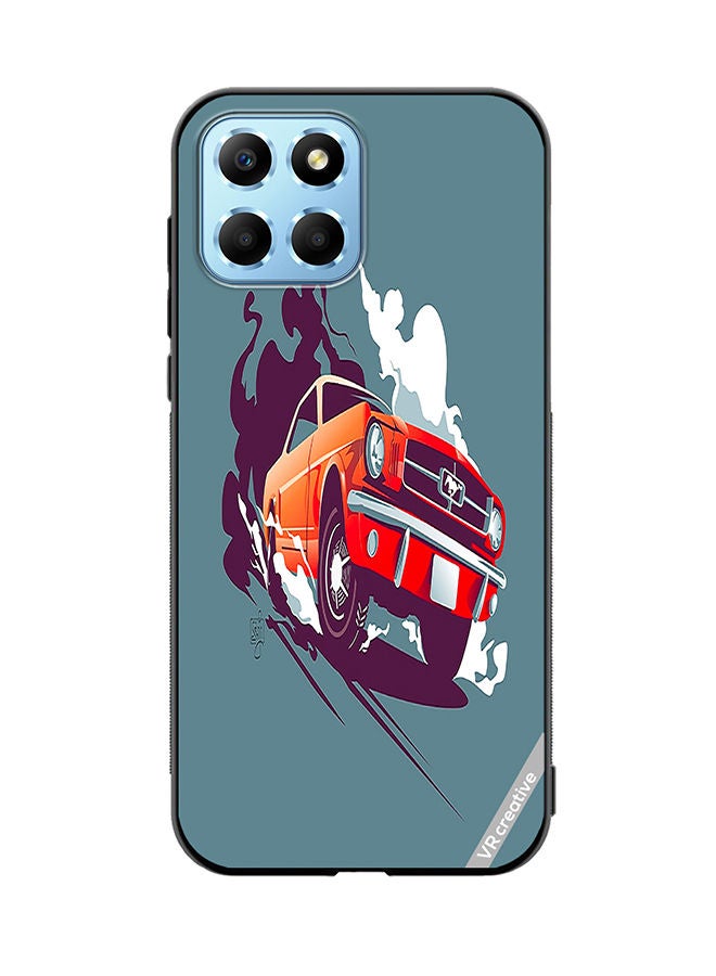 VR CREATIVE Protective Case Cover For Honor X8 5G Mustang Design Multicolour - Image 1