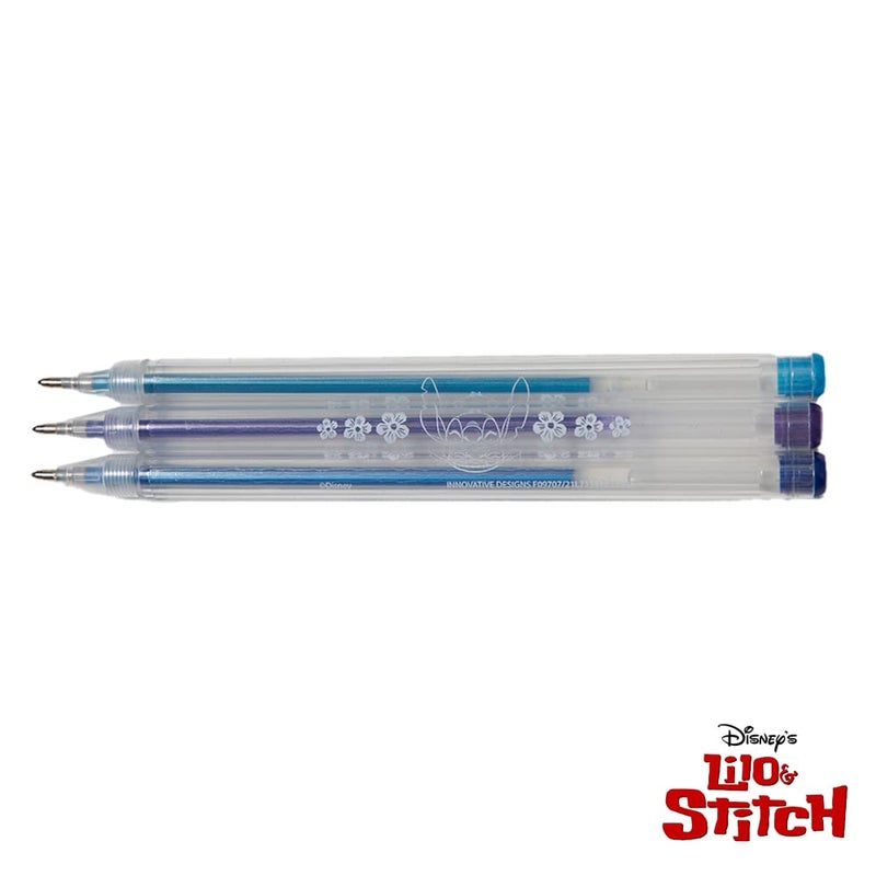 Innovative Designs مجموعة أقلام جل ديزني ليلو وستيتش للأطفال، 24 قلم مع أقلام جل لامعة، أقلام لطيفة للبنات والأولاد - Image 4