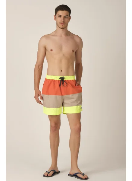 الكسندر جاردي Color Blocked Swim Shorts (E21-50700)