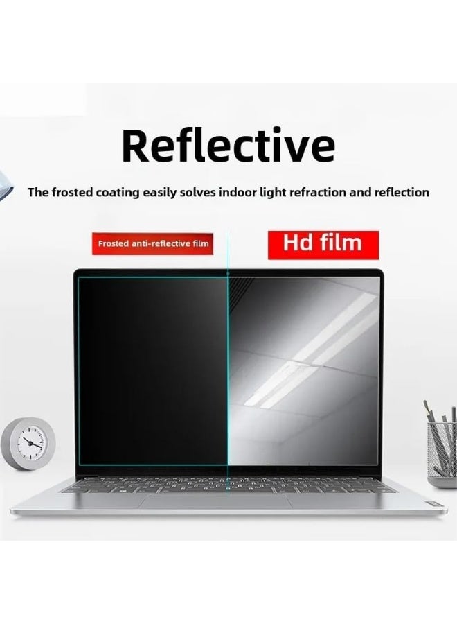 general Compatible with 2024 MSI Thin 15 Gaming Laptop 15.6-inch Fully Transparent Silicone Laptop Keyboard Cover and HD Tempered Glass - Image 2