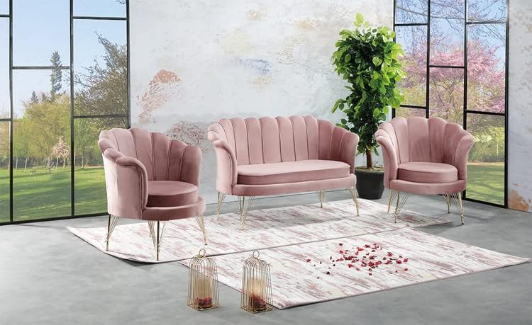 Wooden City Rose Gold Finish Multipin Durable Replacement Sofa Paya Modern Rustproof Sturdy Furniture Legs for Home Office 6 Inch Metal Sofa Legs Pack of 16 - Image 2