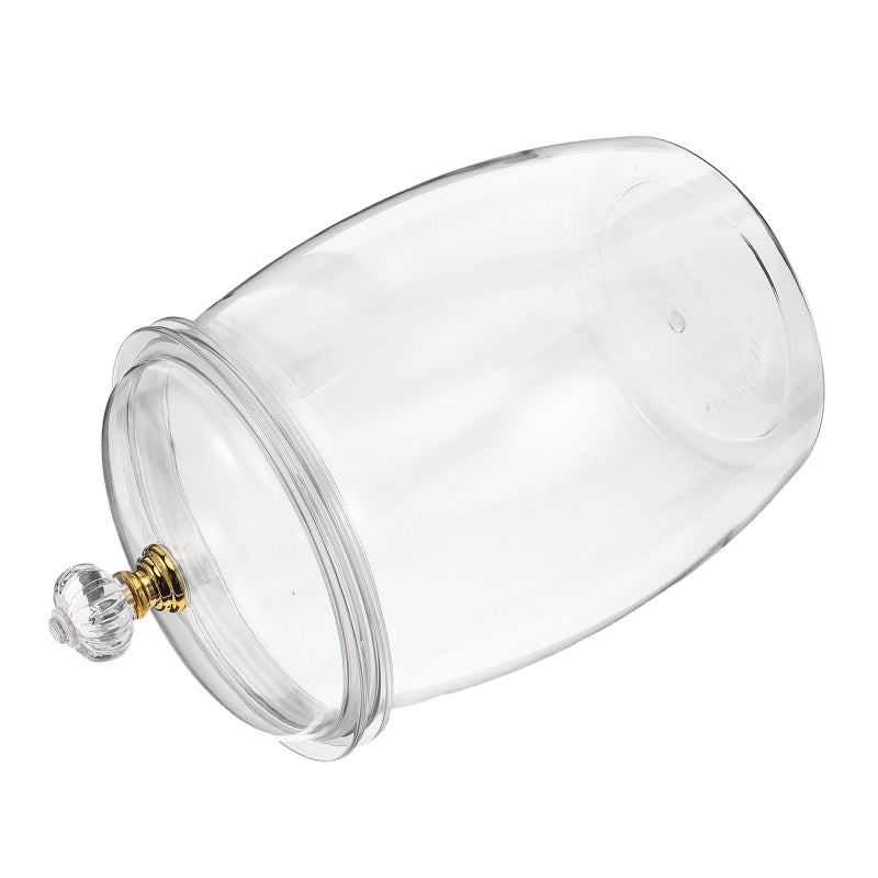 and Cookie Jar with Lid Apothecary Jars 2.3L Airtight Clear Storage Canister Buffet Container for Snacks - Image 4