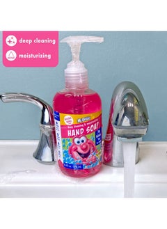 Mr. Bubble Mr. Bubble Kids Moisturizing Hand Soap, Gentle Sensitive Skin Formula Enriched with Nourishing Aloe Vera - Original Bubble Scent (Pack of 3 Bottles, 8.4 Fl Oz Each)  - Image 3