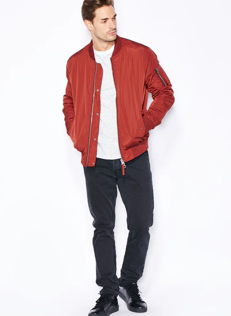 TOPMAN Rust Bomber Jacket