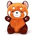 Riuhot Red Panda Stuffed Animal Cute Red Panda Plush Toy Panda Plushie Christmas Birthday Valentines Day Gift for Girlfriend Kids Birthday 137 Stuffed - Image 4