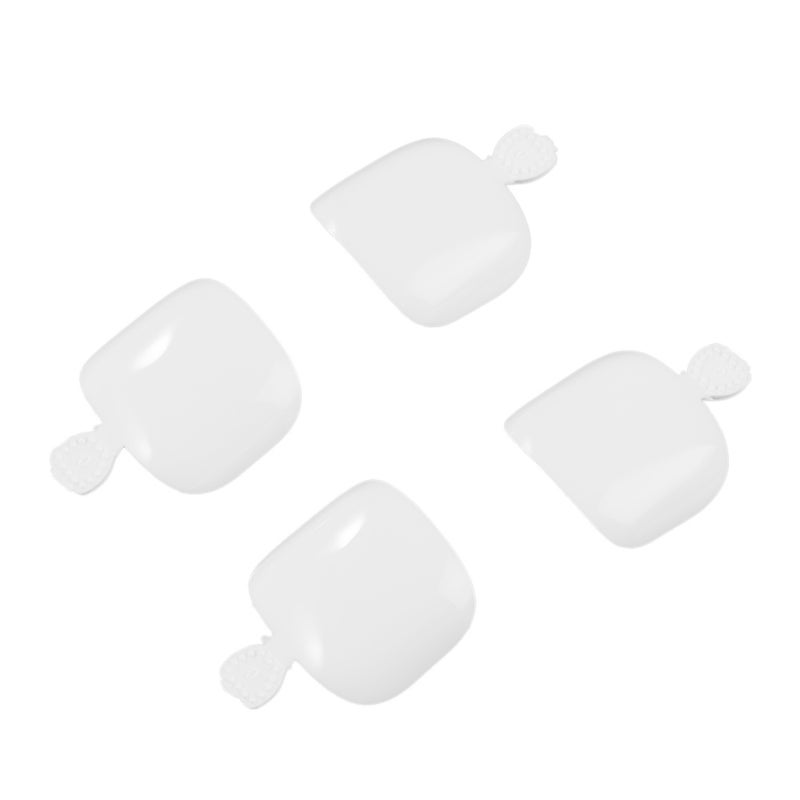 500Pcs Fake Toenail Tips Set Full Cover False Toe Nail Tips for DIY Nail Art & Manicure Salons 12 Sizes - Image 1