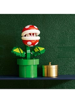 LEGO مجموعة بناء قابلة للجمع سوبر ماريو نبتة القراصنة 71426؛ تمثال بتفاصيل أصلية وقابل للتحريك للعرض؛ فكرة هدية ممتعة لعيد الميلاد أو عيد الميلاد للبالغين المعجبين (540 قطعة)  - Image 5