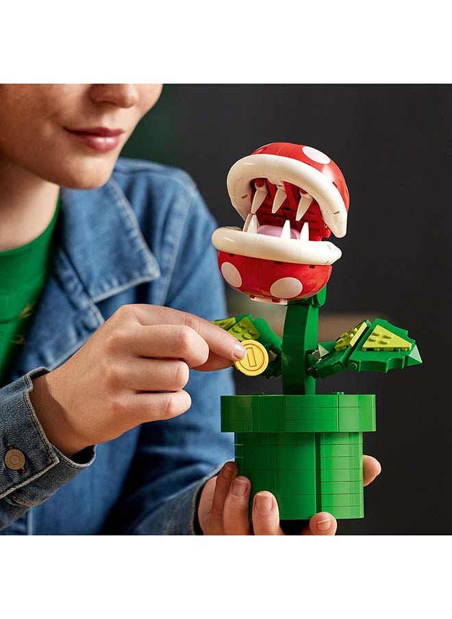 LEGO Super Mario Piranha Plant 71426 Collectible Building Set; Authentically Detailed Posable Figure For Display; Fun Christmas Or Birthday Gift Idea For Adult Fans (540 Pieces)  - Image 2