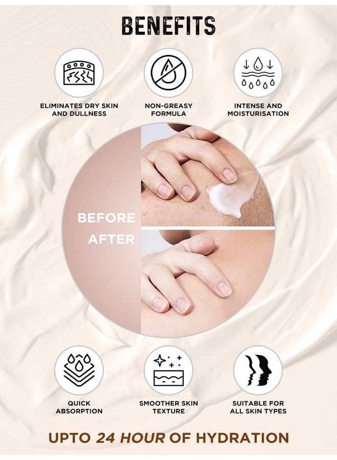 MAN CODE Mancode Chocolate Body Yogurt Fast Absorbing Treats Damp Skin Non Sticky Texture Lightweight Cream Intense Moisturization 100 Gm Daily Moisturizer For Men (Pack Of 1)  - Image 4