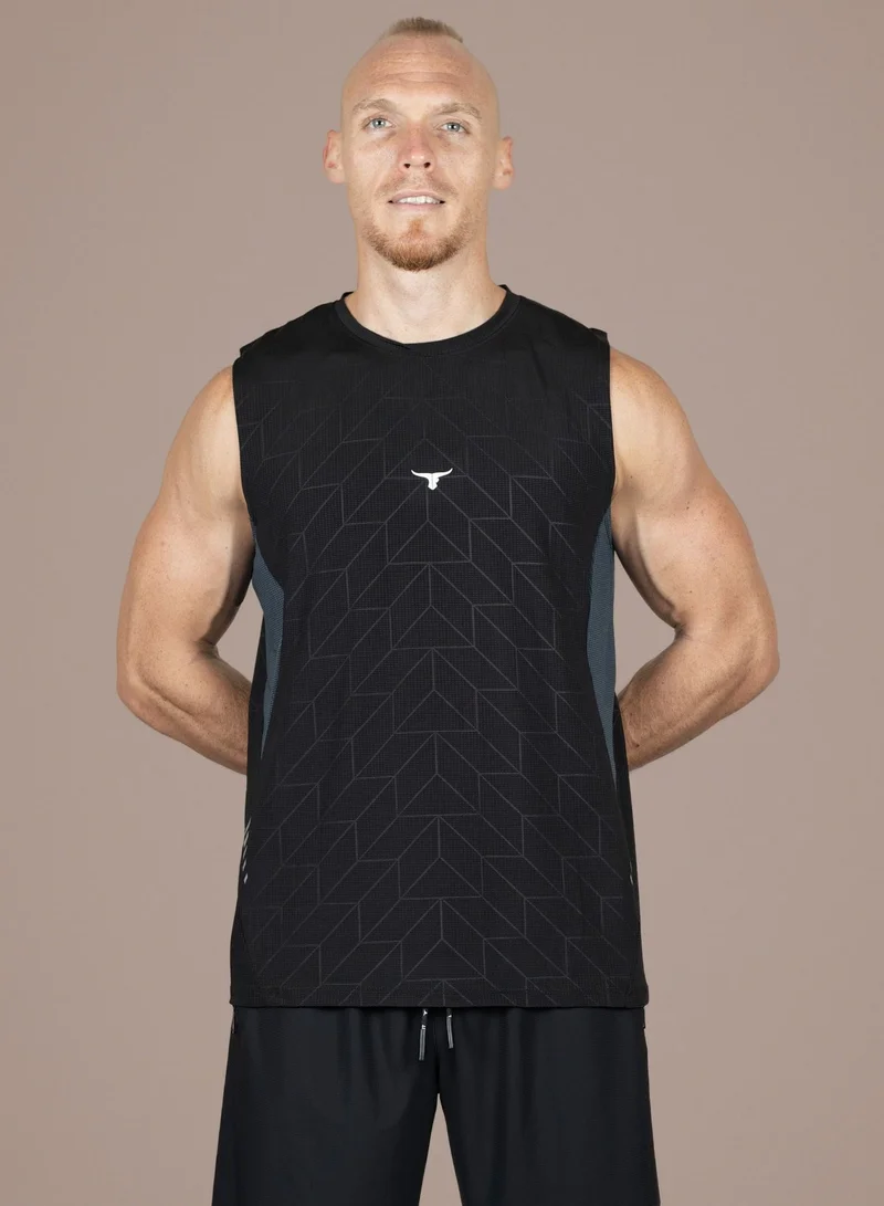 ثوجفيت بل فيتال فينتشر تانك توب رياضي رجالي بقصة ضيقة - أسود