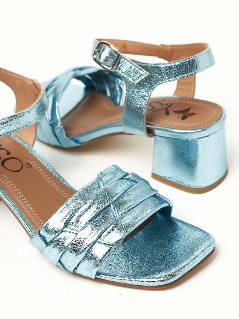 Y.so Women's Mid Heel Sandals – Comfortable & Stylish Heels for Ladies and Girls - Image 4