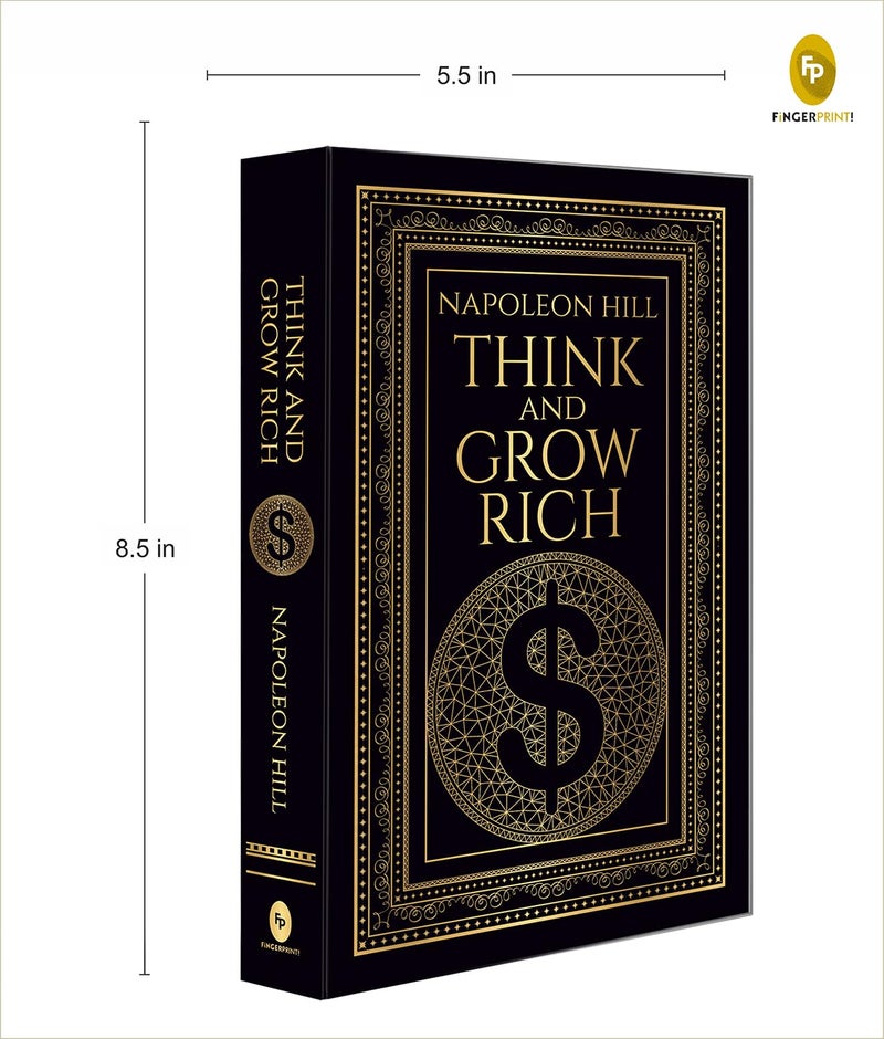 Think and Grow Rich (Deluxe Hardbound Edition) | Authored by Napoleon Hill | Published by Fingerprint! Publishing | Hardcover - Image 3