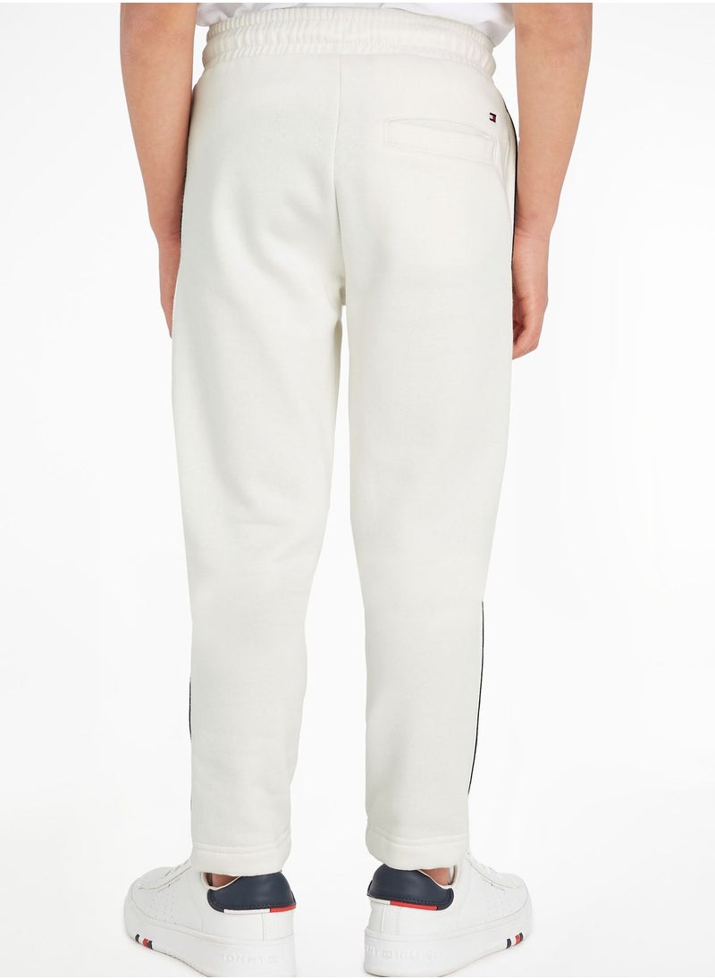 TOMMY HILFIGER - Kids Side Logo Sweatpants - Image 1