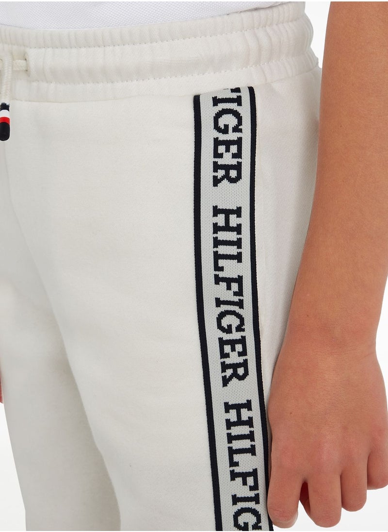 TOMMY HILFIGER - Kids Side Logo Sweatpants - Image 1