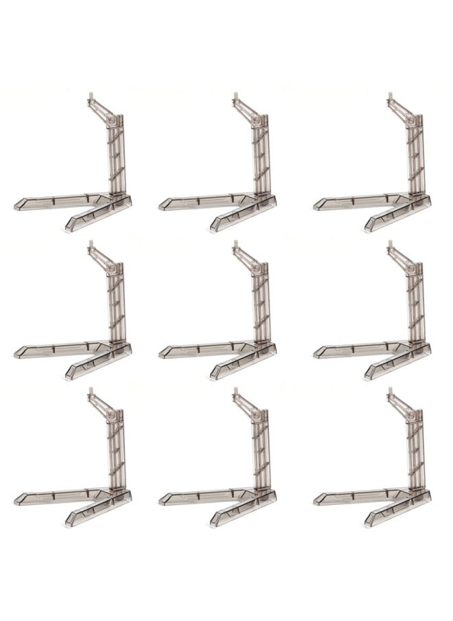Generic - Q Version Of The Animation Hand Stand BB Model Display Stand Base SD 1/144 Gundam Toy Hand Around-Color:Transparent Black SD Bracket - Image 1