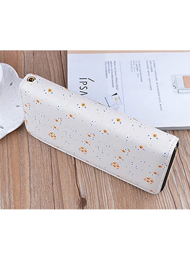 Valerie Valerie Women Wallet Wallet for Women and Girls | zipper wallets leather credit card holder (Floral_Green)  - Image 2