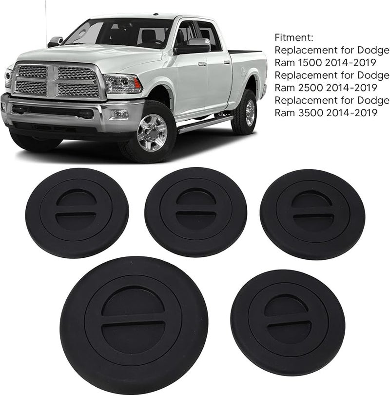 غطاء مقبس سرير العجلة الخامسة 68225506AA مجموعة استبدال من 5 قطع - Image 4