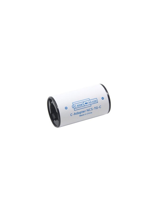 Lampvpath LAMPVPATH (Pack of 6) C Battery Adapter, AA to C Battery Adapter Converter Spacer, C Size Battery Adapter  - Image 2